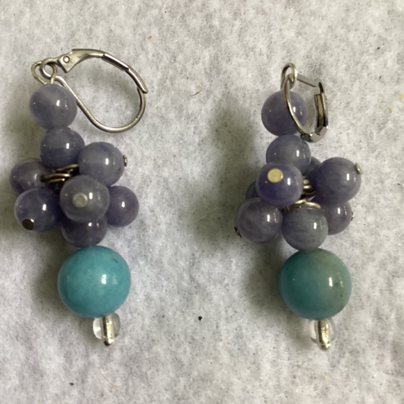 Larimar Jewelry Set: Necklace, Bracelet and Earrings - Picture 7 of 10